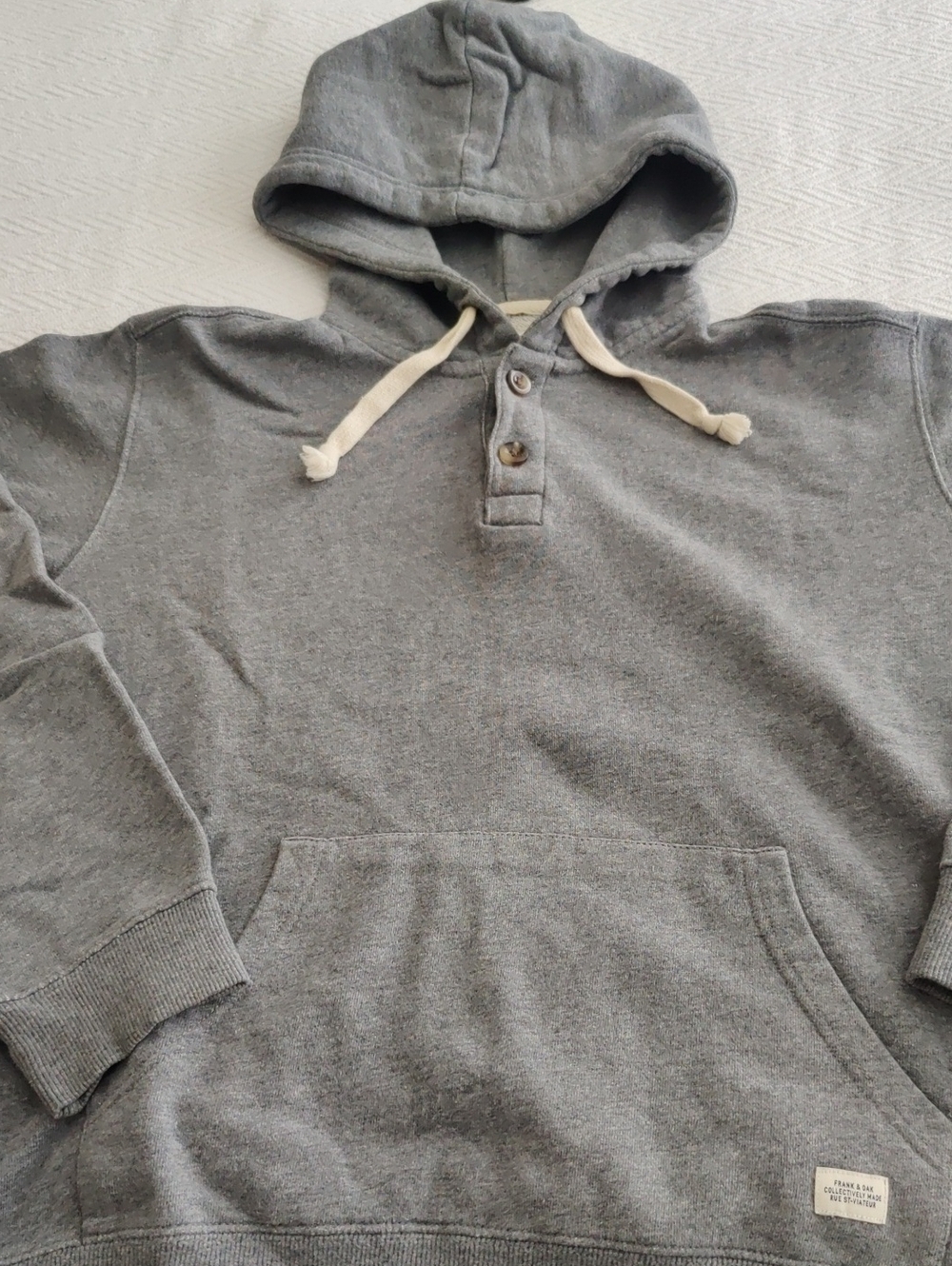 FRANK & OAK 100% Cotton Hoodie